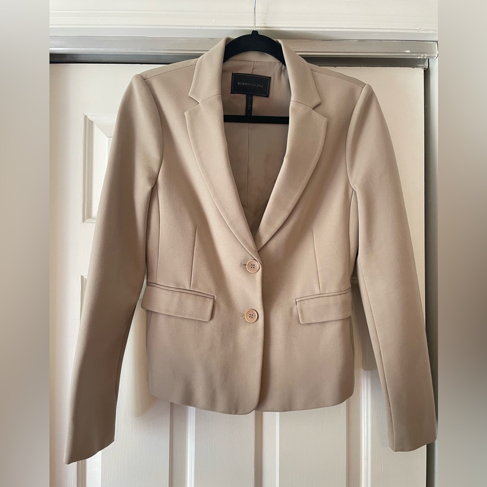 BCBG MaxAzria Tan Blazer - Picture 1 of 5